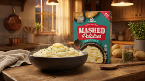 Instant Mashed Potato in a kitchen at dinner time by The Master